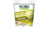 Vegan edible ice cream VALSOIA, pistachio flavor, 300 g