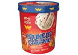 Vanilla edible ice cream WELL DONE with crispy caramel, 310 g