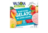 Veganiški valgomieji ledai VALSOIA, braškių ir mangų skonio, 280 g