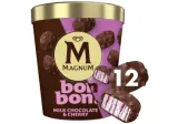 Edible ice cream MAGNUM, chocolate and cherry flavor, 168 g