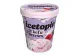 Creamy ice cream ICETOPIA with freeze-dried forest berries, seeds, kefir flavor, 310 g