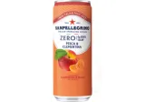 Persikų ir mandarinų sulčių gėrimas SANPELLEGRINO ZERO, 0,33 ml