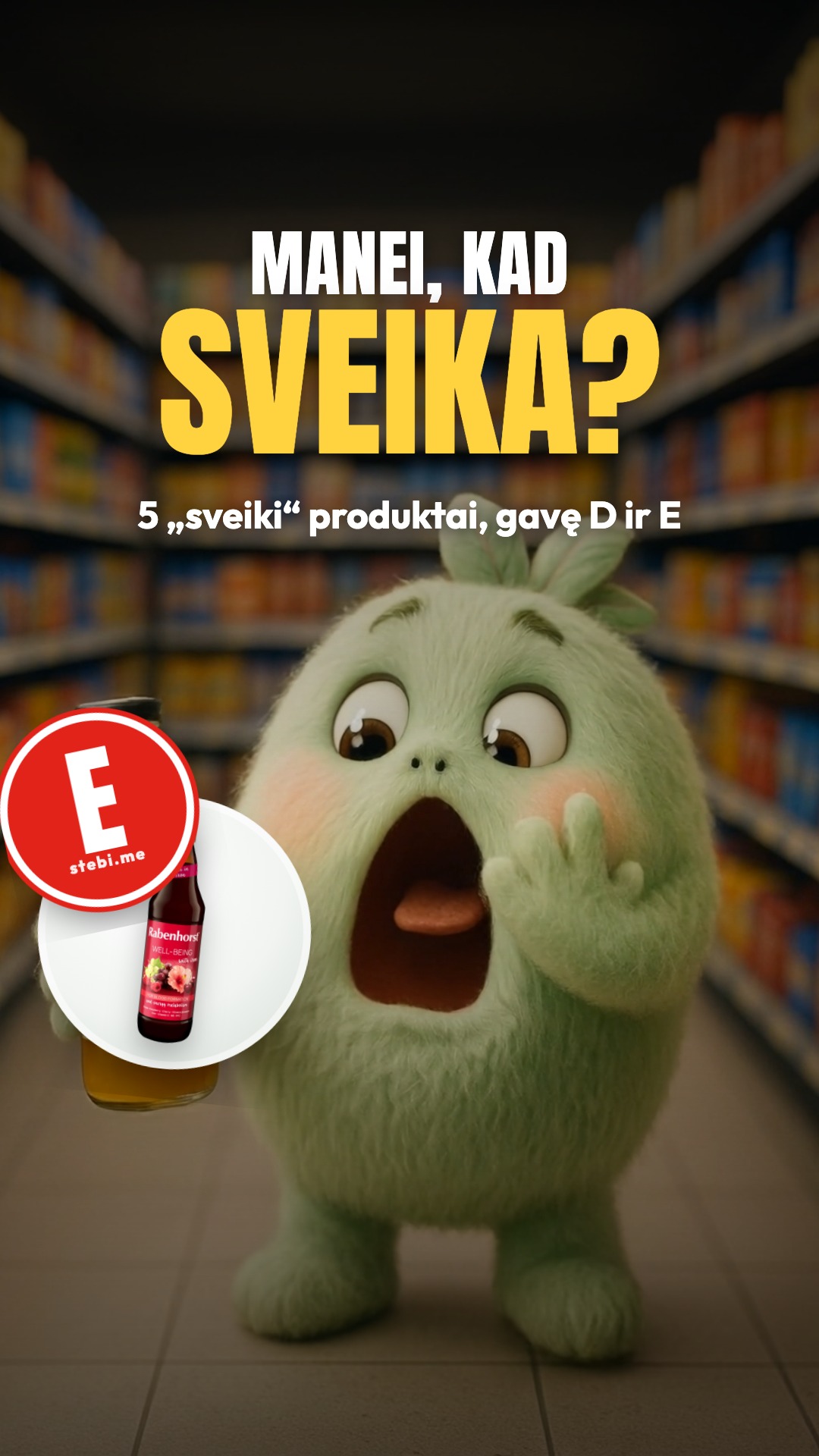 Sveiki produktai, kurie nėra sveiki 5 pavyzdžiai