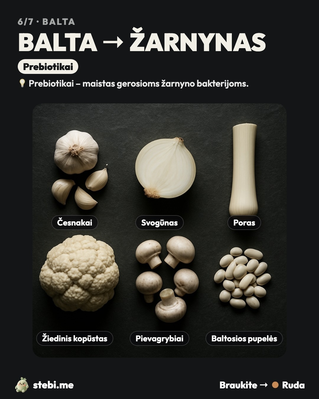 Kiekviena maisto spalva daro kai ką kita – 7/9