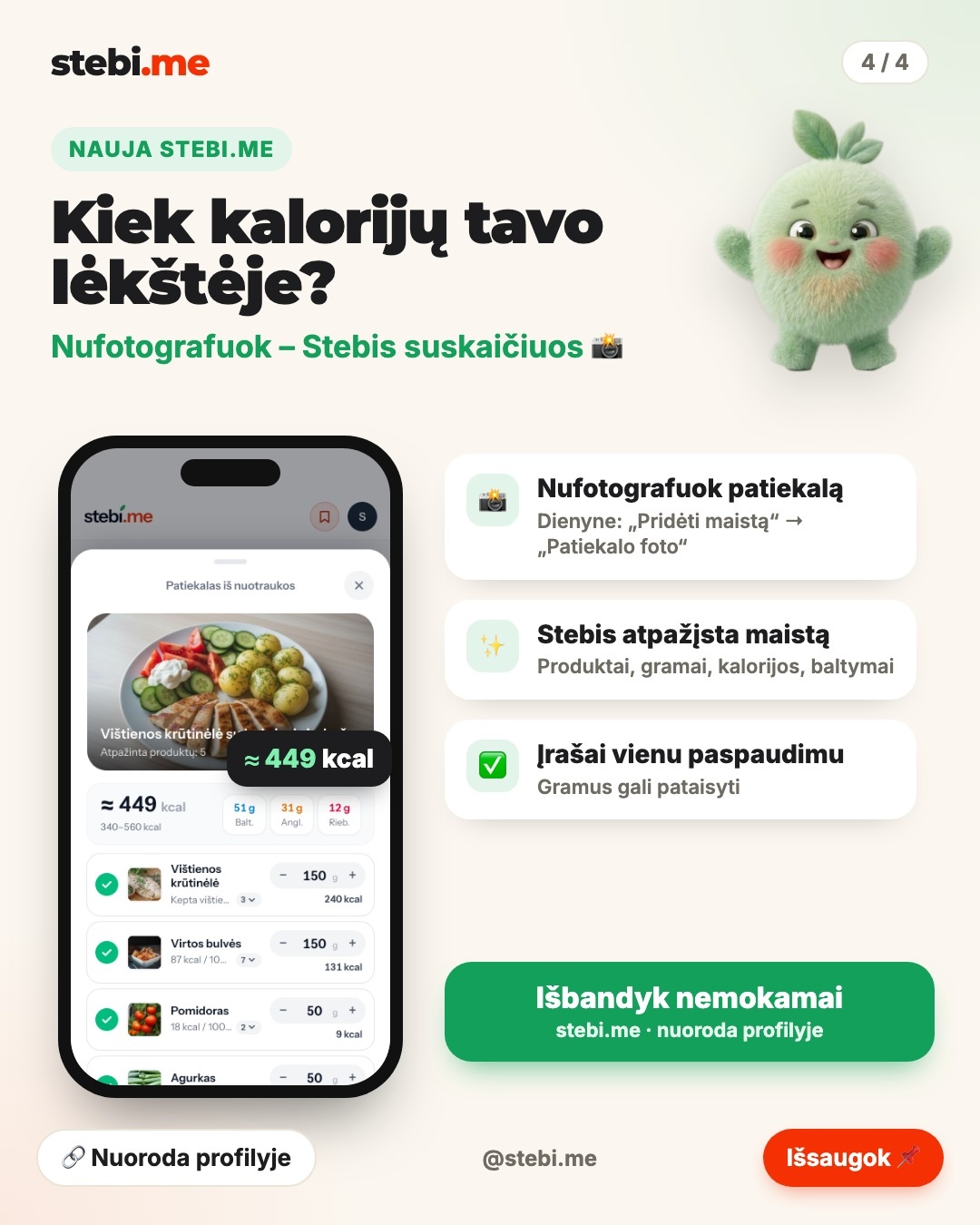 Vaikui į kuprinę – sūrelis. Juk varškė – 4/4