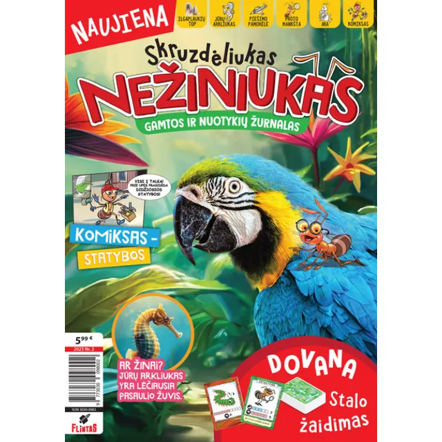 Žurnalas SKRUZDĖLIUKAS NEŽINIUKAS