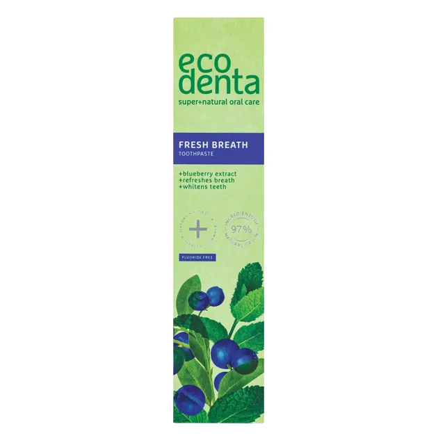 Toothpaste with blueberry extract ECODENTA, 100 ml