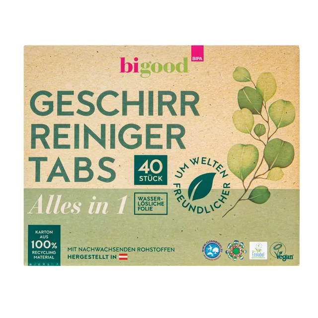 Indaplovės tabletės all in 1 BI GOOD, 40 vnt