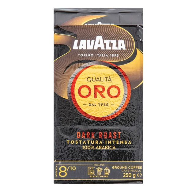 Ground coffee LAVAZZA QUALITA ORO DARK ROAST, 250 g