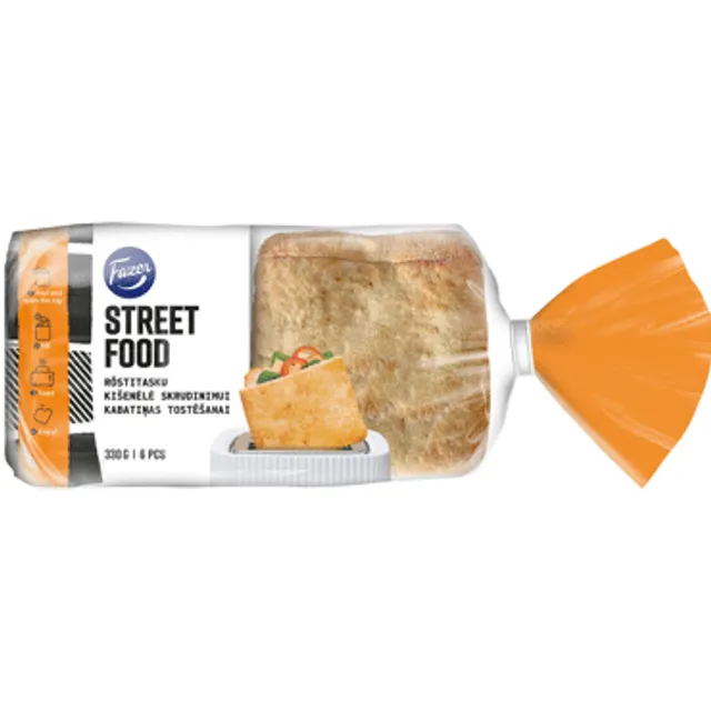 Kišenėlės skrudinimui STREET FOOD, 330g
