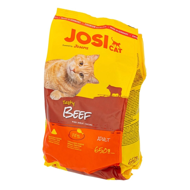 Sausas kačių ėdalas su jautiena JOSICAT, 650 g