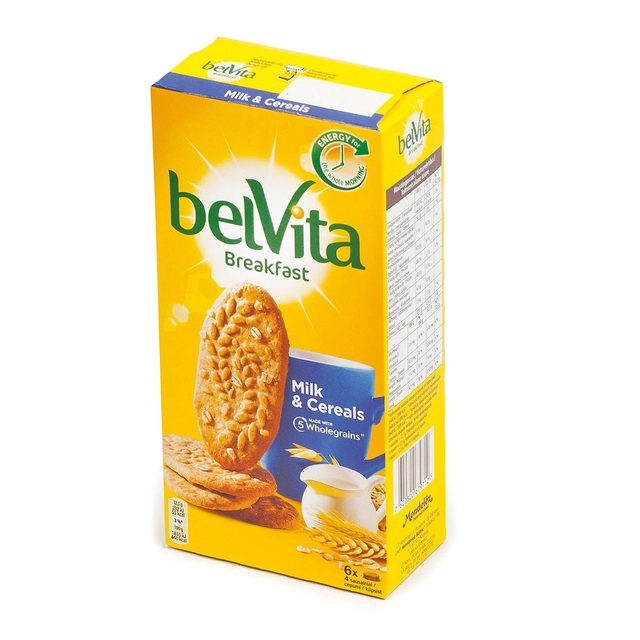 Milk cookies 4-grain BELVITA, 300 g