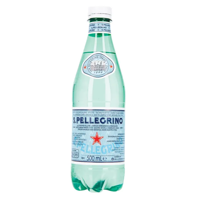 Gazuotas mineralinis vanduo S.PELLEGRINO, 500 ml