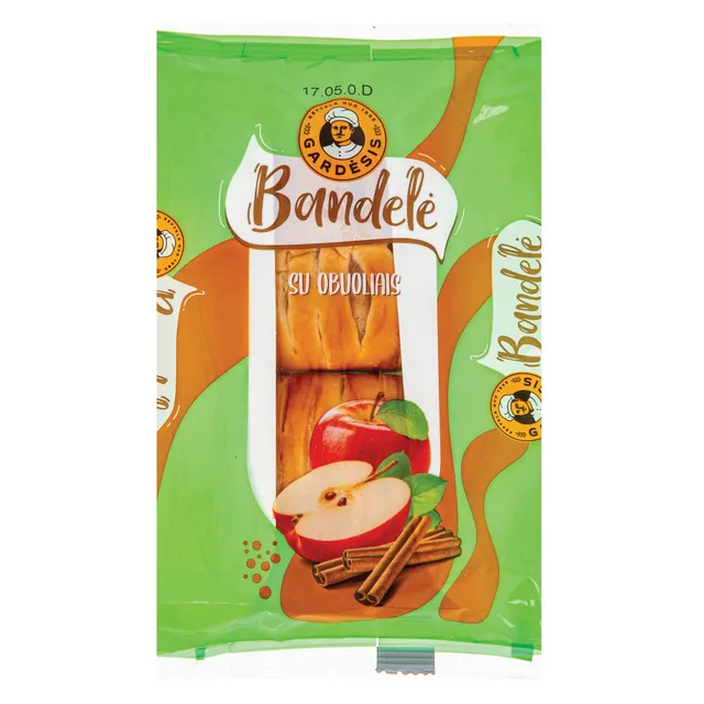 Bandelė su obuoliais, 100g