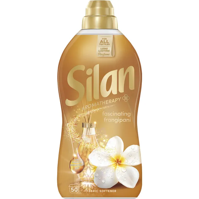 Skalbinių minkštiklis SILAN AROMATHERAPY FASCINATING FRAGIPAN, 50 skalbimų, 1100 ml