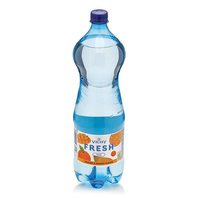 Aromatizuotas gaivusis gėrimas VICHY FRESH ORANGE & MANGO, 1,5 l