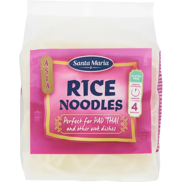 Ryžių makaronai SANTA MARIA, 180 g