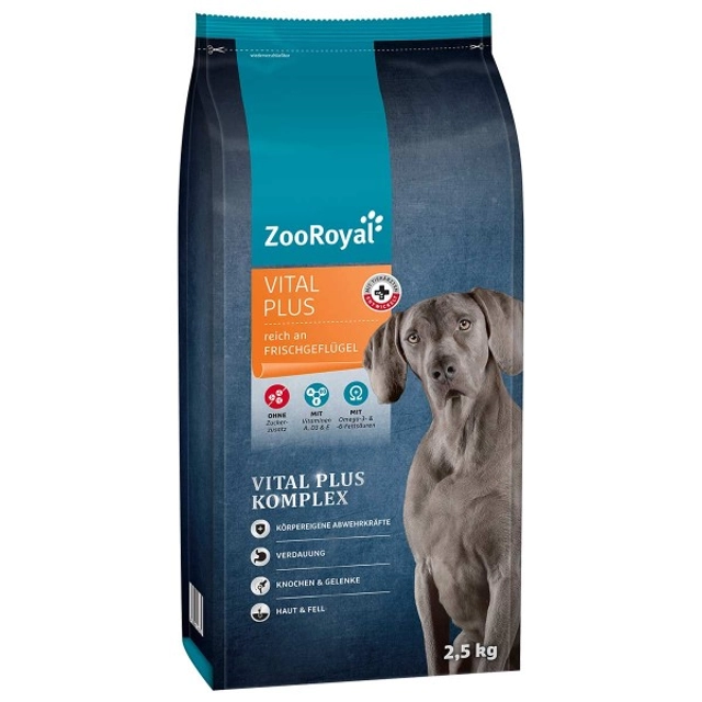 Visavertis suaugusių šunų ėdalas ZOOROYAL, 2,5 kg