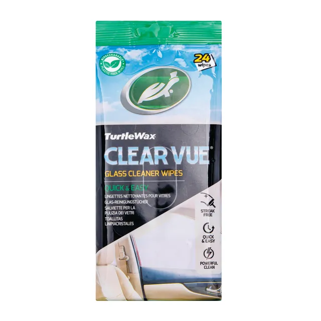 Drėgnos stiklų servetėlės TURTLE WAX