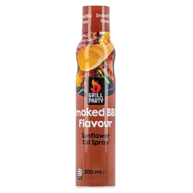 Rūkytas saulėgrąžų aliejus GRILL PARTY, 200 ml