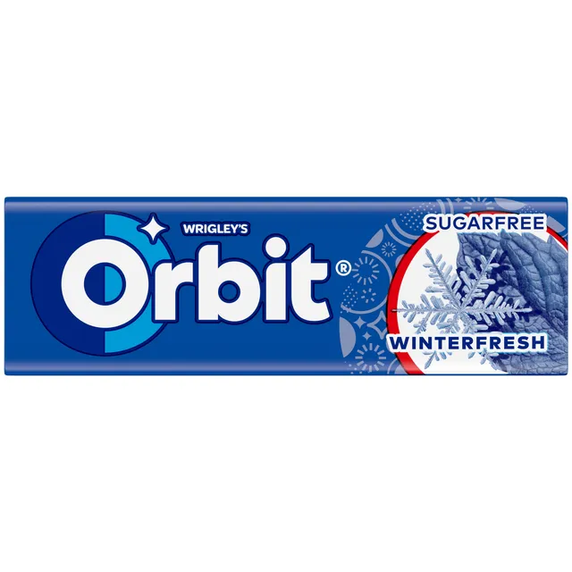 Kramtomoji guma ORBIT WINTERFRESH, 14 g