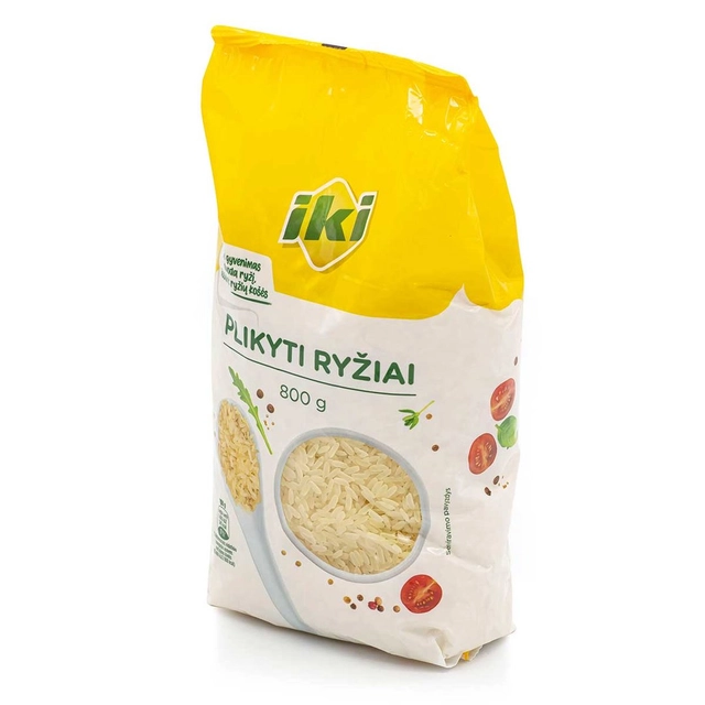 Plikyti ryžiai IKI, 800 g