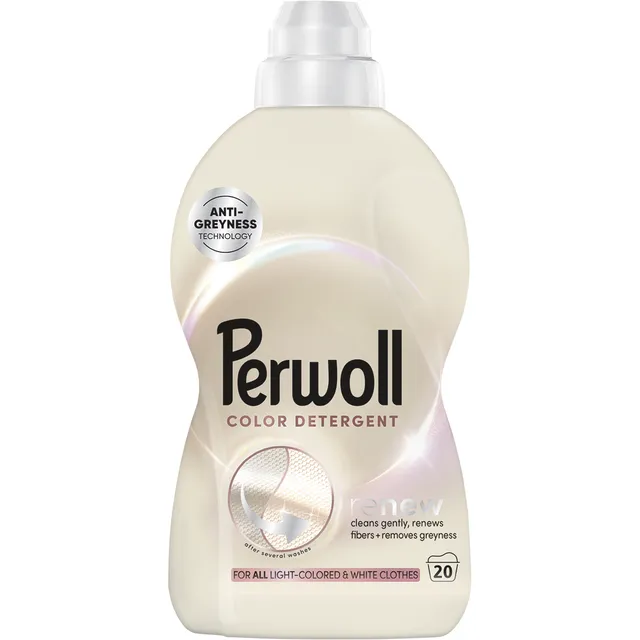 Liquid detergent PERWOLL Light Colors 20 washes, 1000 ml