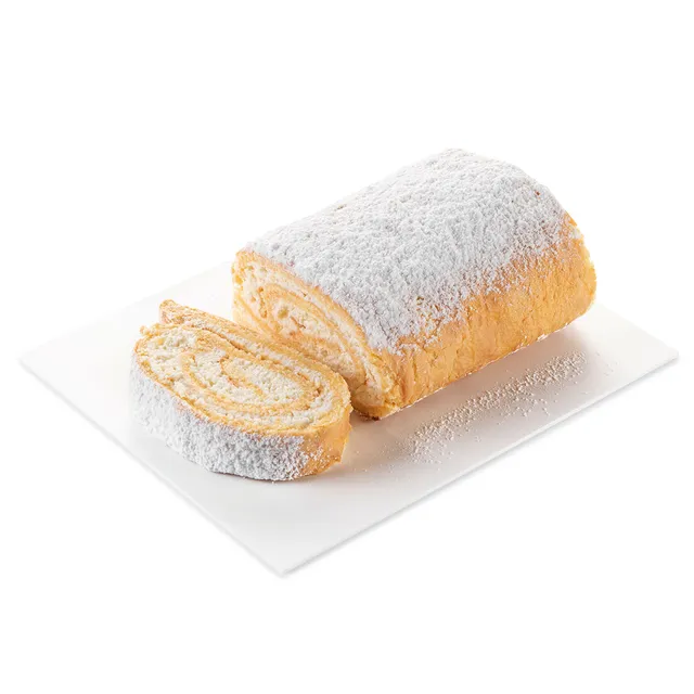 Kuršėnai roll with cottage cheese and sour cream cream