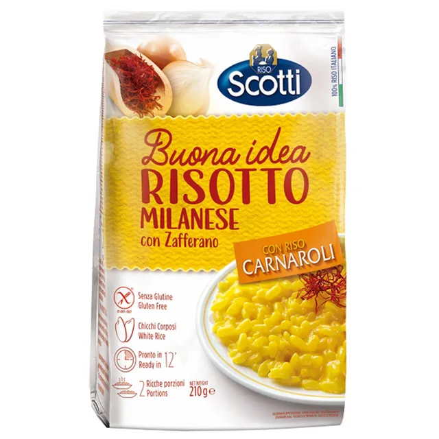Ризотто в миланском стиле SCOTTI RISOTTO, 210 г