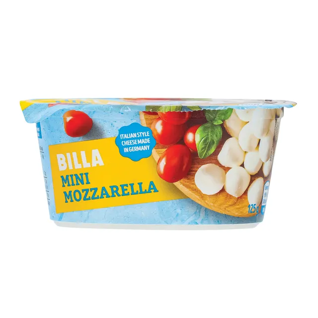 Mini mozzarella BILLA, 125 g