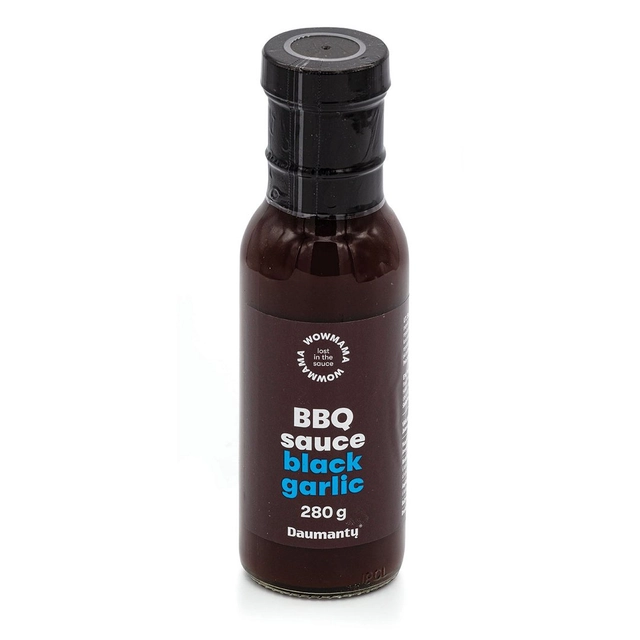 Kepsnių padažas BBQ BLACK GARLIC WOWMAMA, 280 g