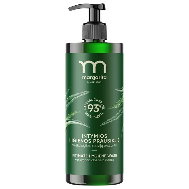 Intimate hygiene wash with aloe vera extract MARGARITA, 400 ml
