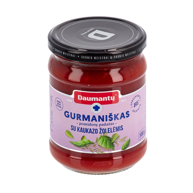 Томатный соус с кавказскими травами DAUMANTŲ GURMANIŠKAS, 500 г