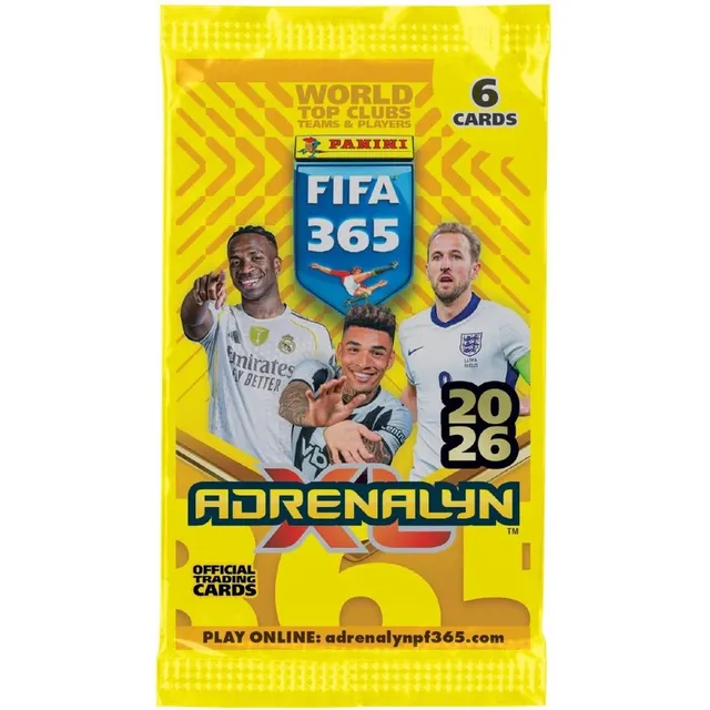 Kortelės FIFA 365 ADRENALYN XL 2026