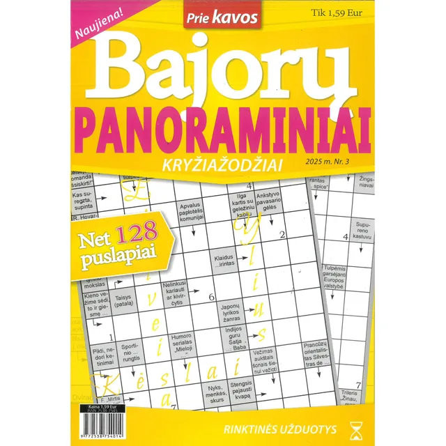 Bajorų panoraminiai kryžiažodžiai