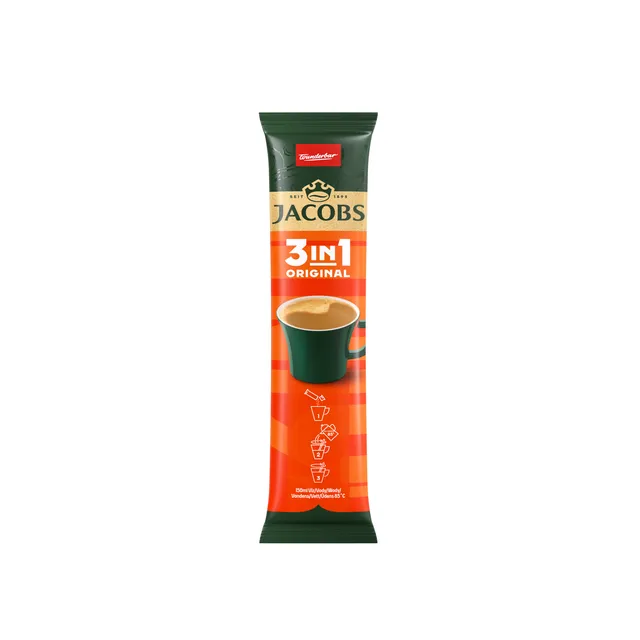 Instant coffee drink JACOBS 3IN1 ORIGINAL, 12.6 g