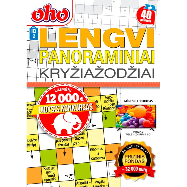 LENGVI PANORAMINIAI kryžiažodžiai
