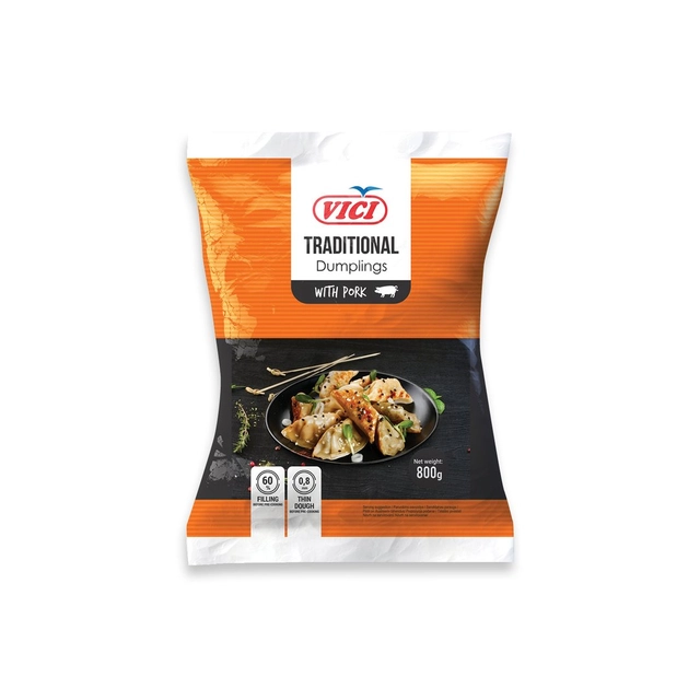 Dumplings with pork TRADITIONAL STYLE, 800 g