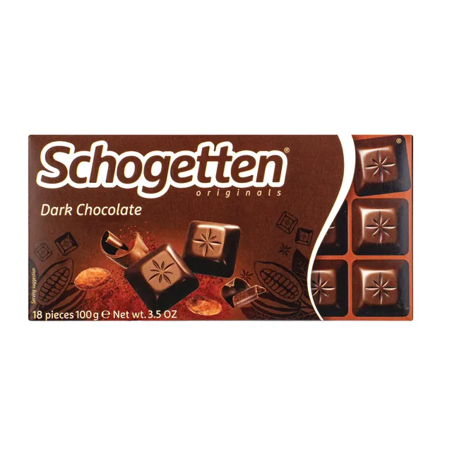 Juodasis šokoladas SCHOGETTEN, 100 g