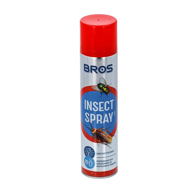 Аэрозоль от летающих и ползающих насекомых BROS INSECT SPRAY, 400 мл