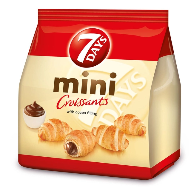 Raguoliai su kakavos skonio įdaru 7 DAYS MINI, 185 g