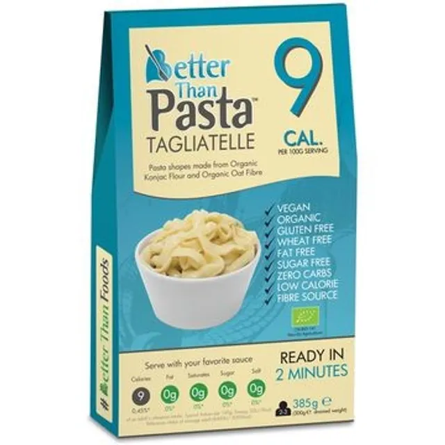 Ekologiški makaronai KONJAC TAGLIATELLE, 385 g