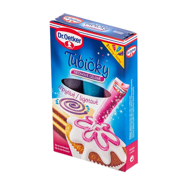 Desertinio glajaus pieštukai DR.OETKER, 76 g
