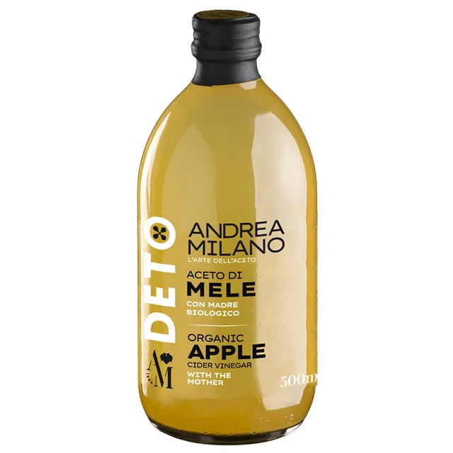 Ekologiškas obuolių sidro actas DETOX, 500 ml