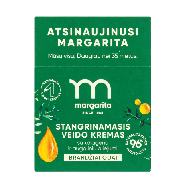 Kremas su kolagenu MARGARITA, 50 ml