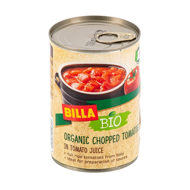 Органические измельченные помидоры BILLA BIO, 425 мл