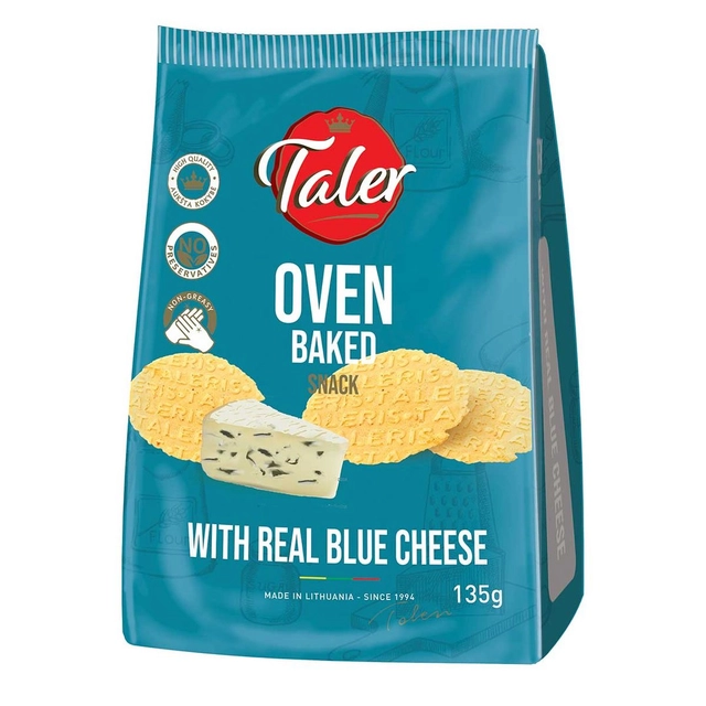 Traškučiai su sūriu TALER, 135 g