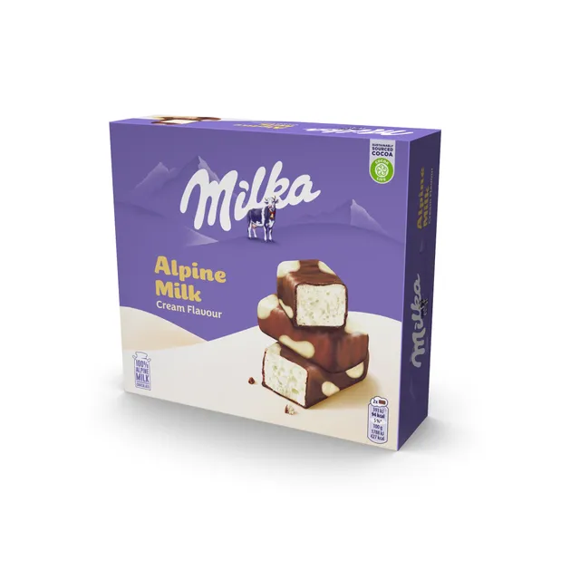Šokoladiniai saldainiai MILKA ALPINE MILK HAPPY COWS, 330 g