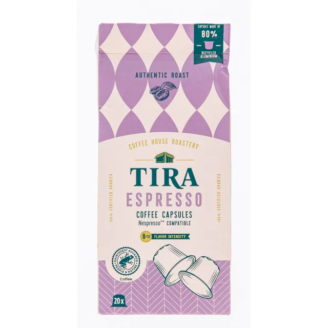 Coffee Capsules Np TIRA ESPRESSO, 20 pcs.