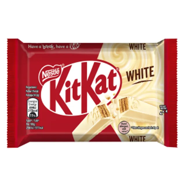 Vaflinis batonėlis KIT KAT WHITE, 42 g